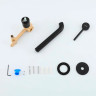 Смеситель для умывальника GAPPO G06-6 чёрный G1206-6